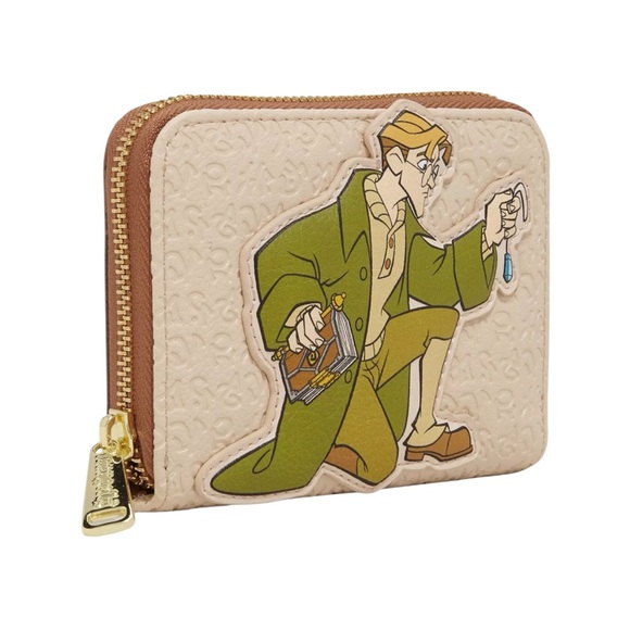 Loungefly Exclusive Disney Atlantis: The Lost Empire Milo Small Zip Wallet - NWT - Picture 3 of 4